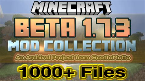 beta 1.7.3 mods|Massive Beta 1.7.3 Minecraft Mod Collection .
